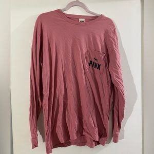 Long sleeve PINK t-shirt